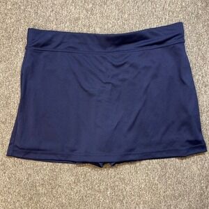 Grand Slam Womens Golf Tennis Skort Navy Blue Size L G UPF 50